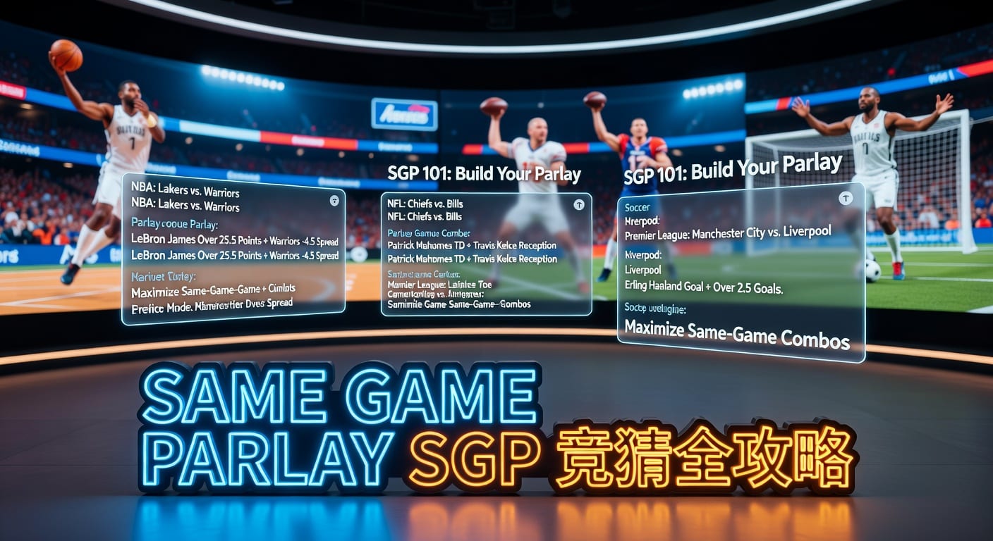 超级过关 same game parlay SGP：组合思路与投注技巧