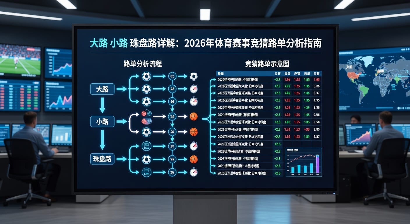 大路 小路 珠盘路盘口思路与实战判断
